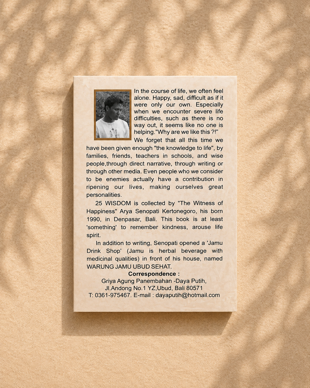 25 Wisdom – Teaching from Java | Inspirasjonsbok om livsvisdom